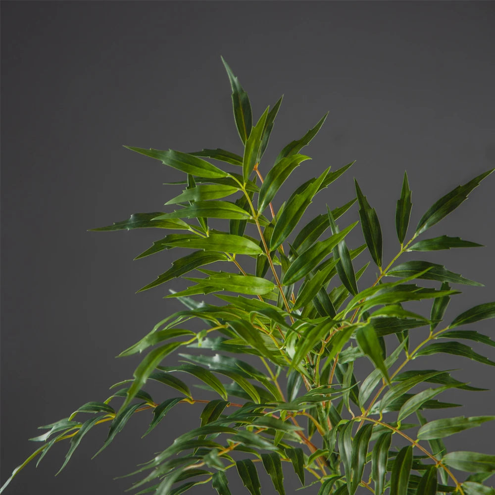 78-140cm Artificial Palm Tree Tropical Coconut Bamboo Branch Fake Ficus Plants Plastic Cocos Tree For Home Garden Office Decor
