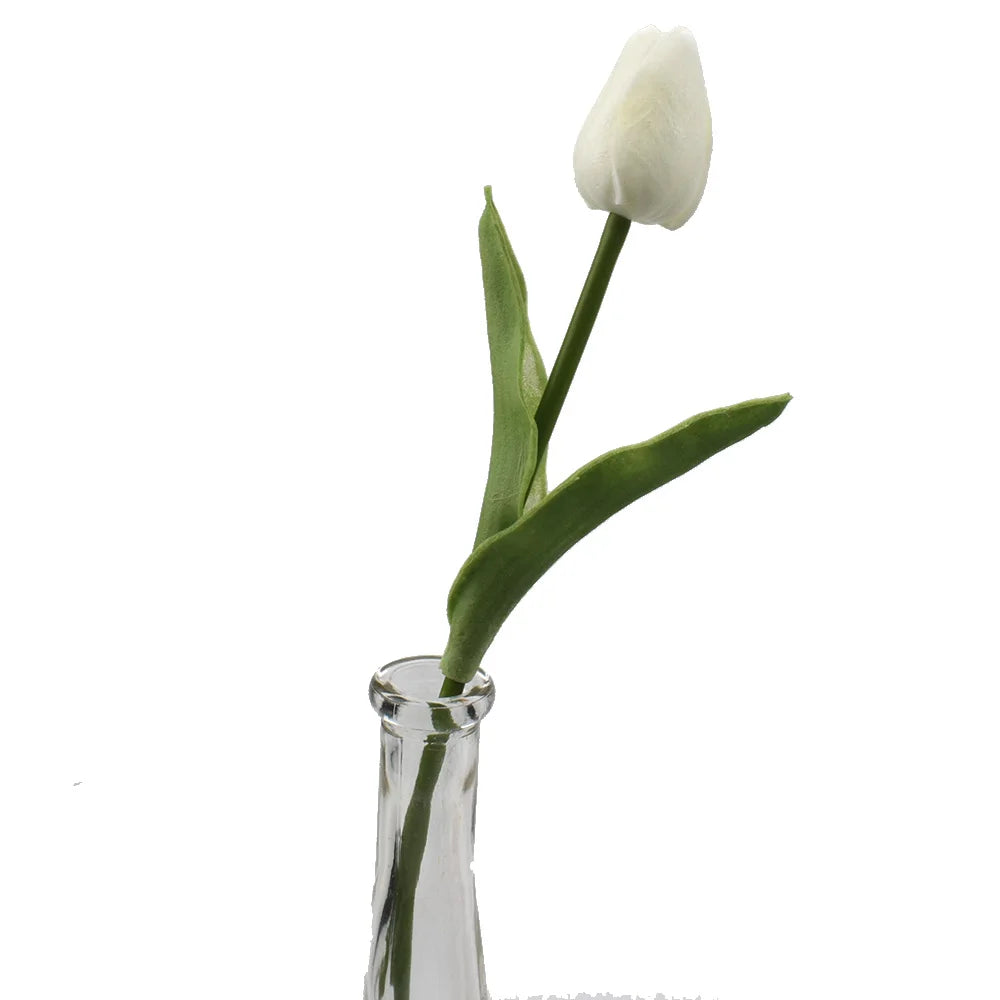 10PCS Real Touch Artificial Tulip Bouquet – Fake Flowers for Wedding & Home Décor