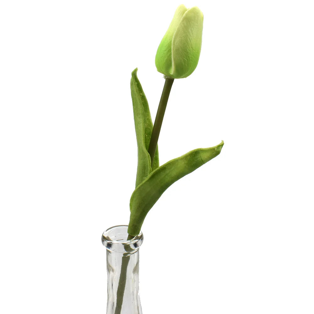 10PCS Real Touch Artificial Tulip Bouquet – Fake Flowers for Wedding & Home Décor