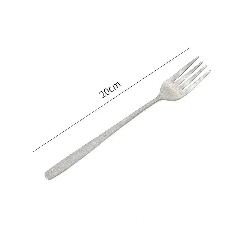 304 Stainless Steel Vintage Dessert Plate