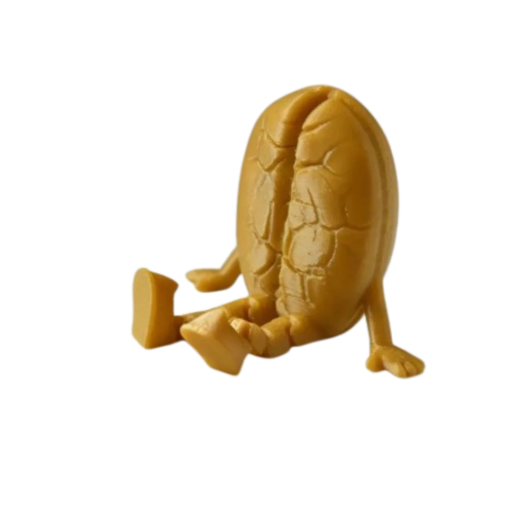 3D Printing Coffee Bean Ornaments Mocha pot Multi Functional Coffee cup Ornament Sculpture Funny Home Decorations Barista