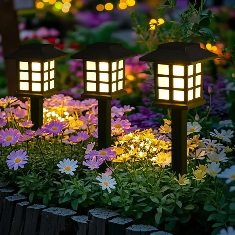 Solar Light LED Light Outdoor Waterproof Solar Walkway Lights Landscape Lighting for Garden Yard Patio Driveway Camping Decor