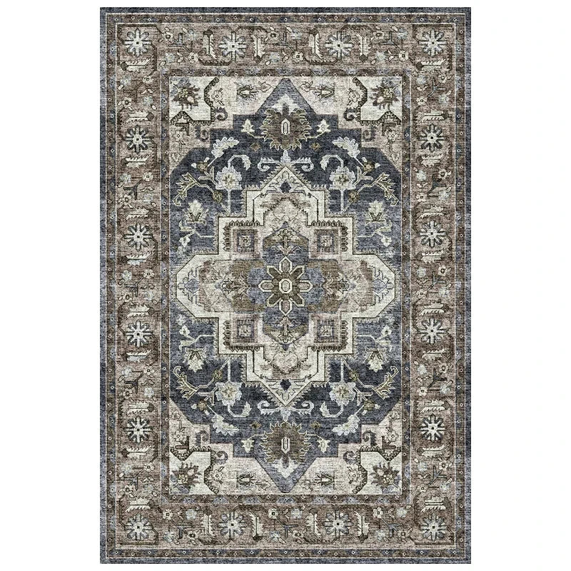 1pc Classic American Retro Style DoorMat, Non-slip Carpet, Suitable for Living Room, Bedroom, Bathroom, Holiday Home Decoration