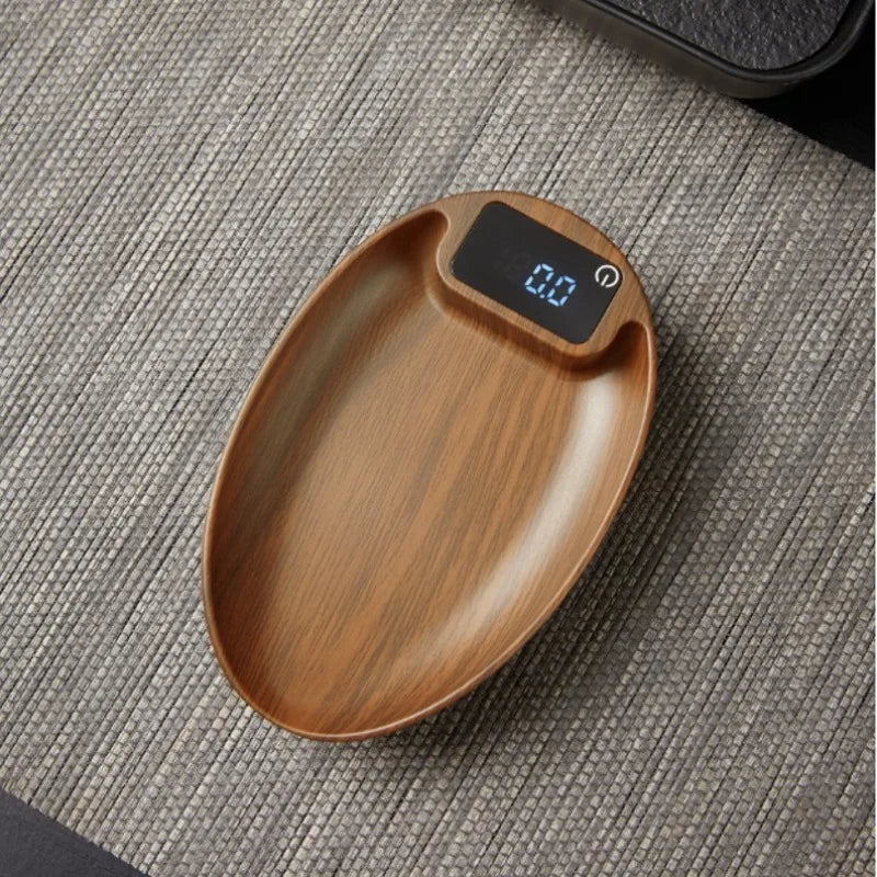 Coffee Beans Weight Pattern Electronic Tea Scale Touch Screen Long Battery Life Coffee Scale Precision 0.1g/200g Kitchen Scale