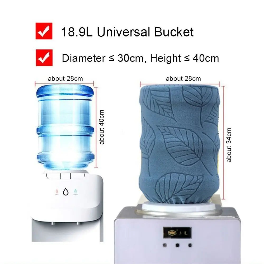 1Pcs New High Stretchy Elastic Water Dispenser Cover Dustproof Reusable Bucket Sleeve Universal Upper Opening Barrel Dust Cover