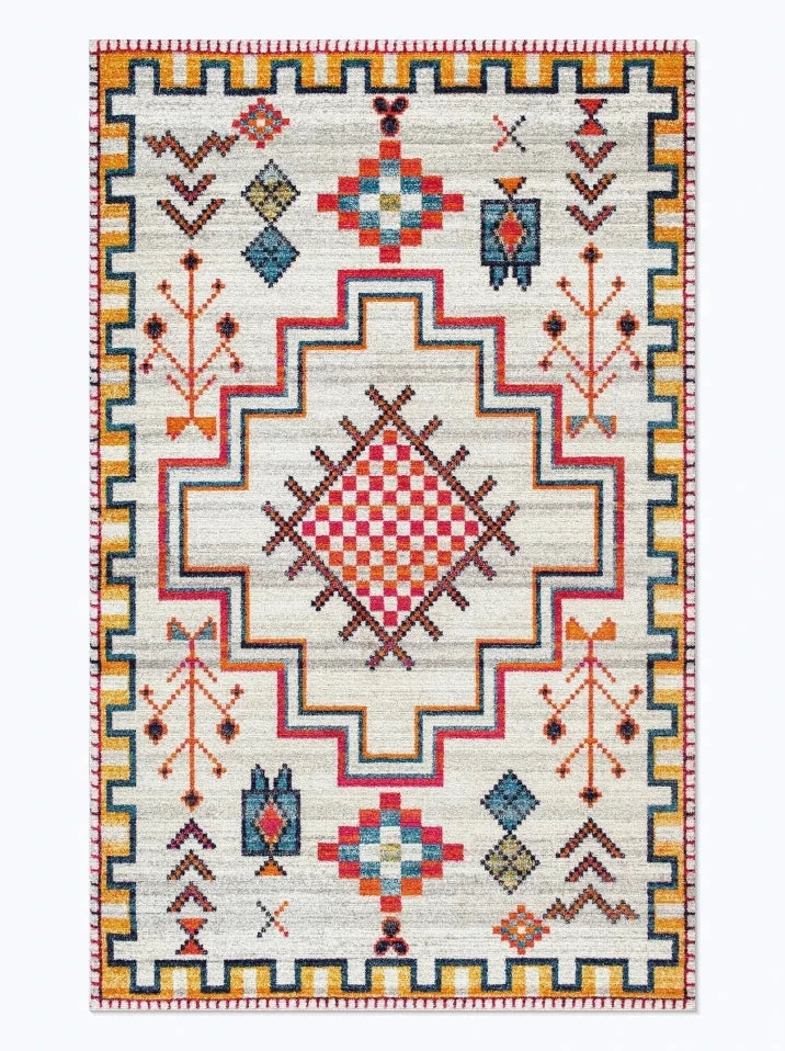 1pc Classic American Retro Style DoorMat, Non-slip Carpet, Suitable for Living Room, Bedroom, Bathroom, Holiday Home Decoration