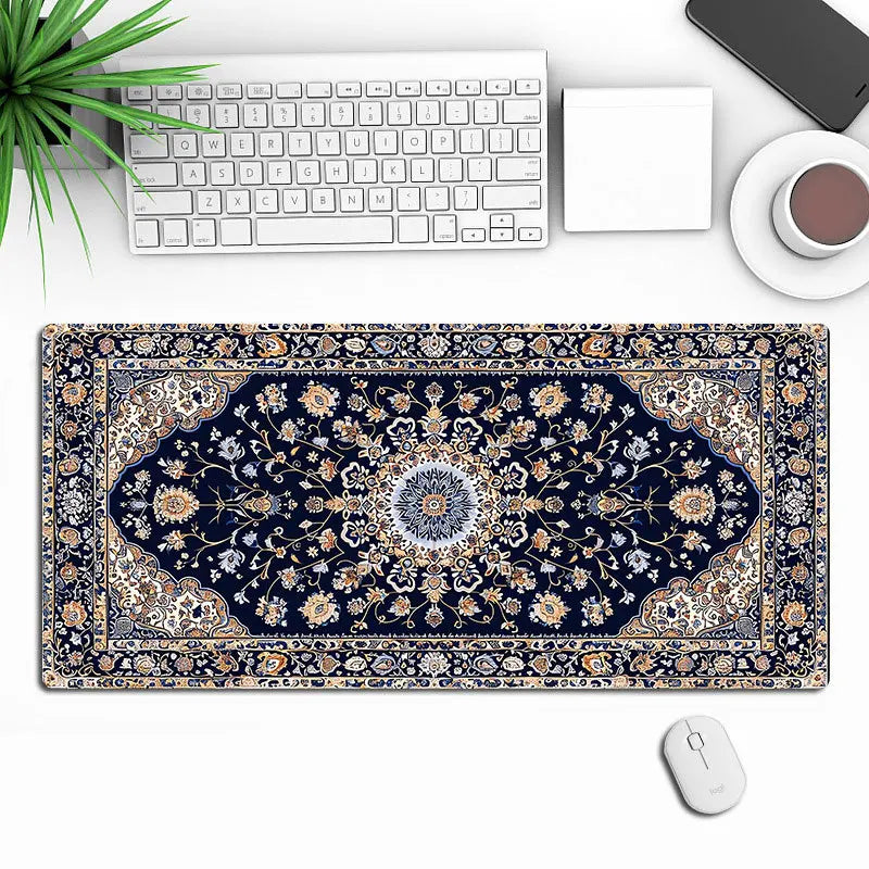 Persian Mouse Pad Large Xxl Big Office Carpet Non-slip Mouse Mats Gamer Rug Desk Accessories Computer Desk Pads Gaming Mouse Pad