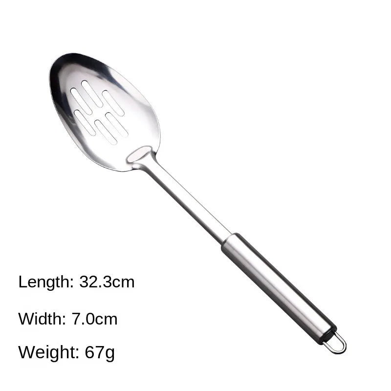 Stainless Steel Wok Spatula & Ladle Set