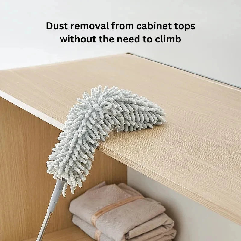 Microfiber Telescopic Duster Gap Dust Cleaner Brush Ceiling Removal Car Furniture CleaningBrush Household Ceiling Cleaning Tools