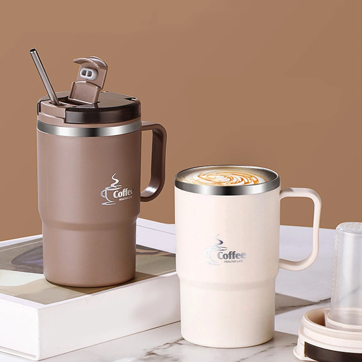 Double-Wall Insulated Travel Mug (450/500ml)