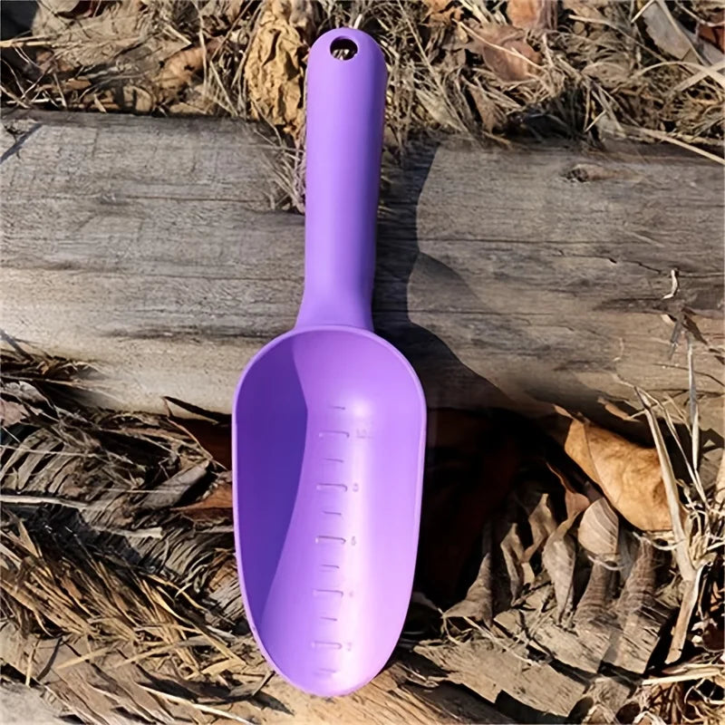 1PC Gardening shovel thickened plastic soil scoop succulent soil spoon balcony vegetable planting digging soil