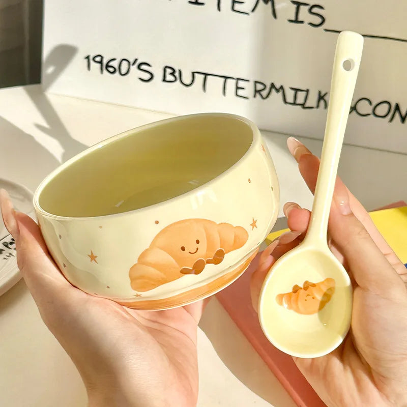 "Fruit Can Sing" Cute Ceramic Bowl