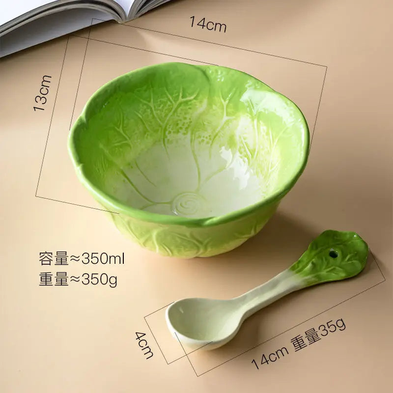300ml Cute Strawberry Salad & Noodle Bowl