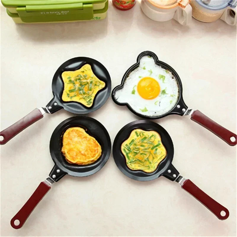 Stainless Steel Heart & Star Omelet Pan