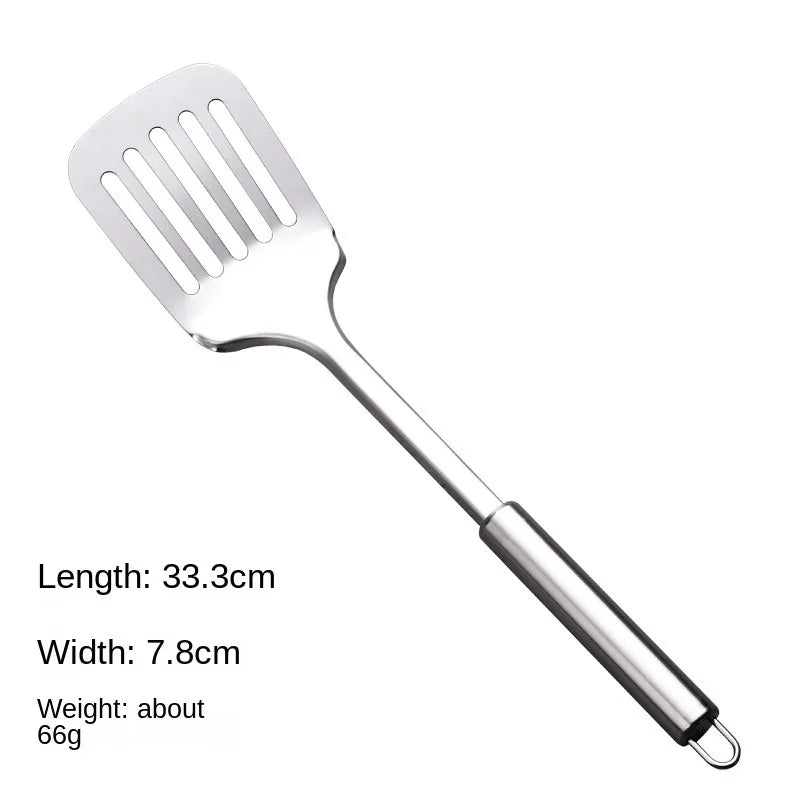 Stainless Steel Wok Spatula & Ladle Set
