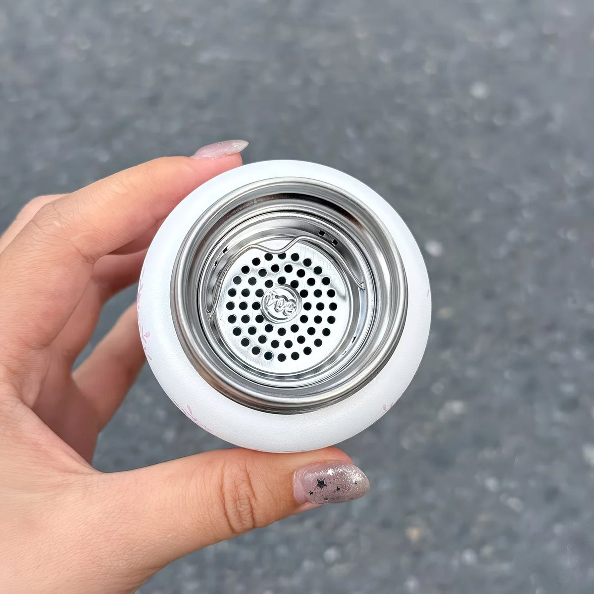 320ml Mini Direct Drinking Thermos Cup with Tea Strainer, Portable Coffee Cup & Gift Water Bottle, Couple Gifts