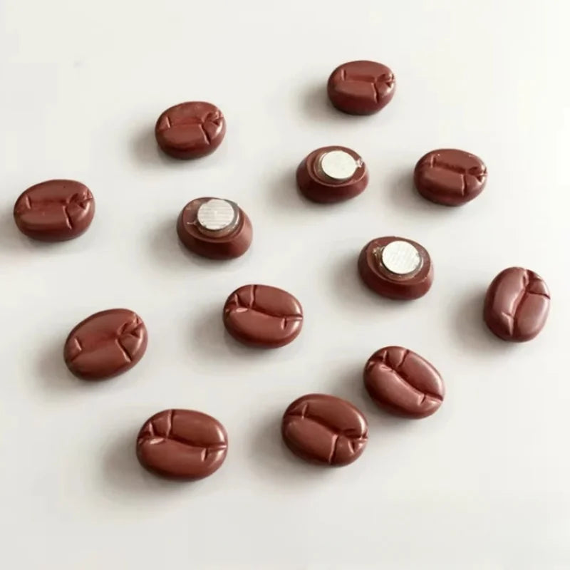 Coffee Fridge Magnets, Magnetic Thumbtacks for Whiteboard, Decorative Magnets Personalized Fridge Magnet Locker Cabinet