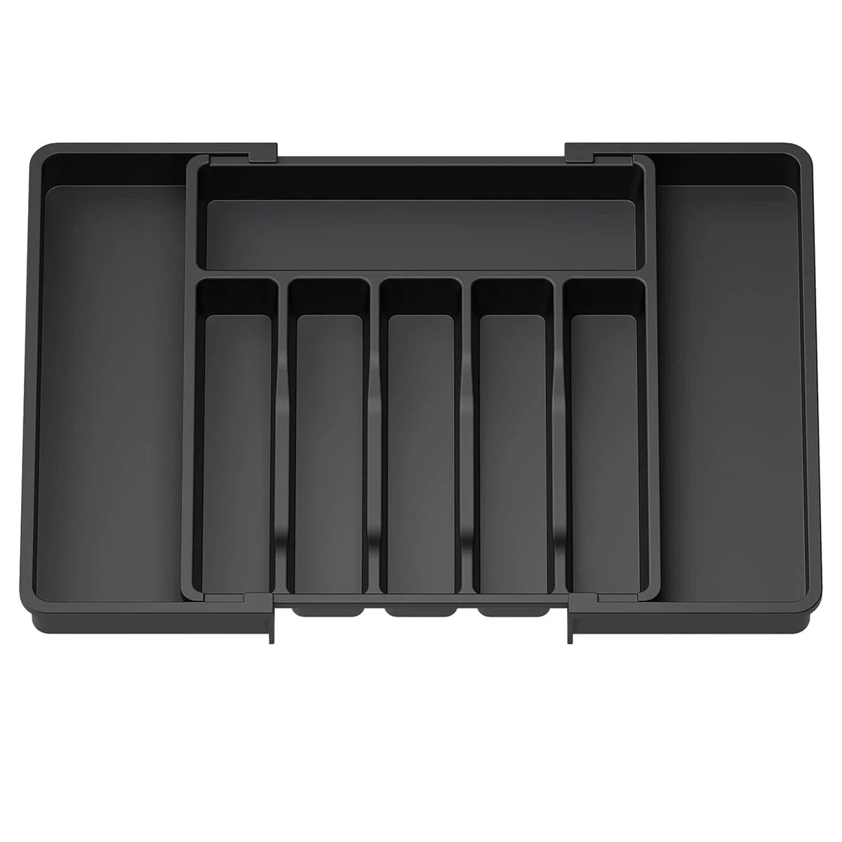 1Pcs Upgradation Adjustable Flatware Tableware Organizer – Plastic Multifunctional Drawer Organizer for Kitchen Counter Utensils