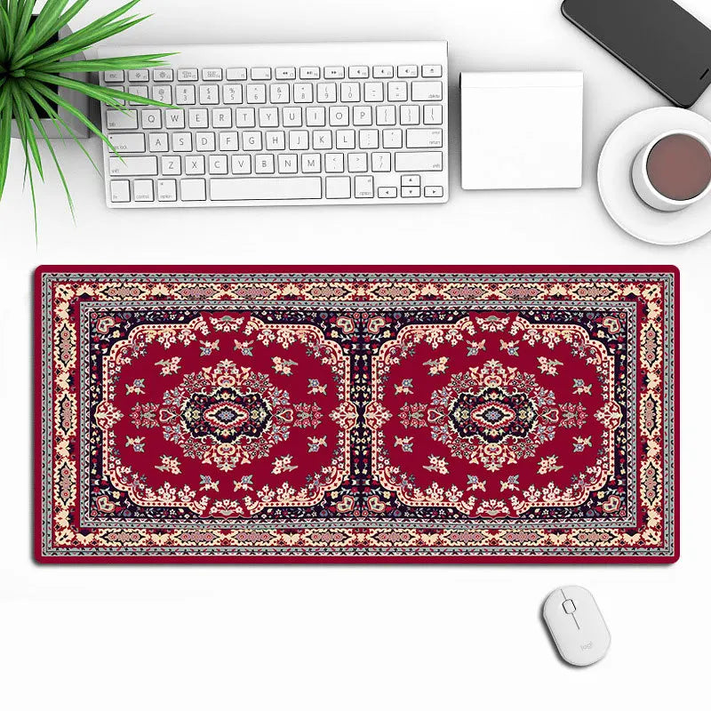 Persian Mouse Pad Large Xxl Big Office Carpet Non-slip Mouse Mats Gamer Rug Desk Accessories Computer Desk Pads Gaming Mouse Pad