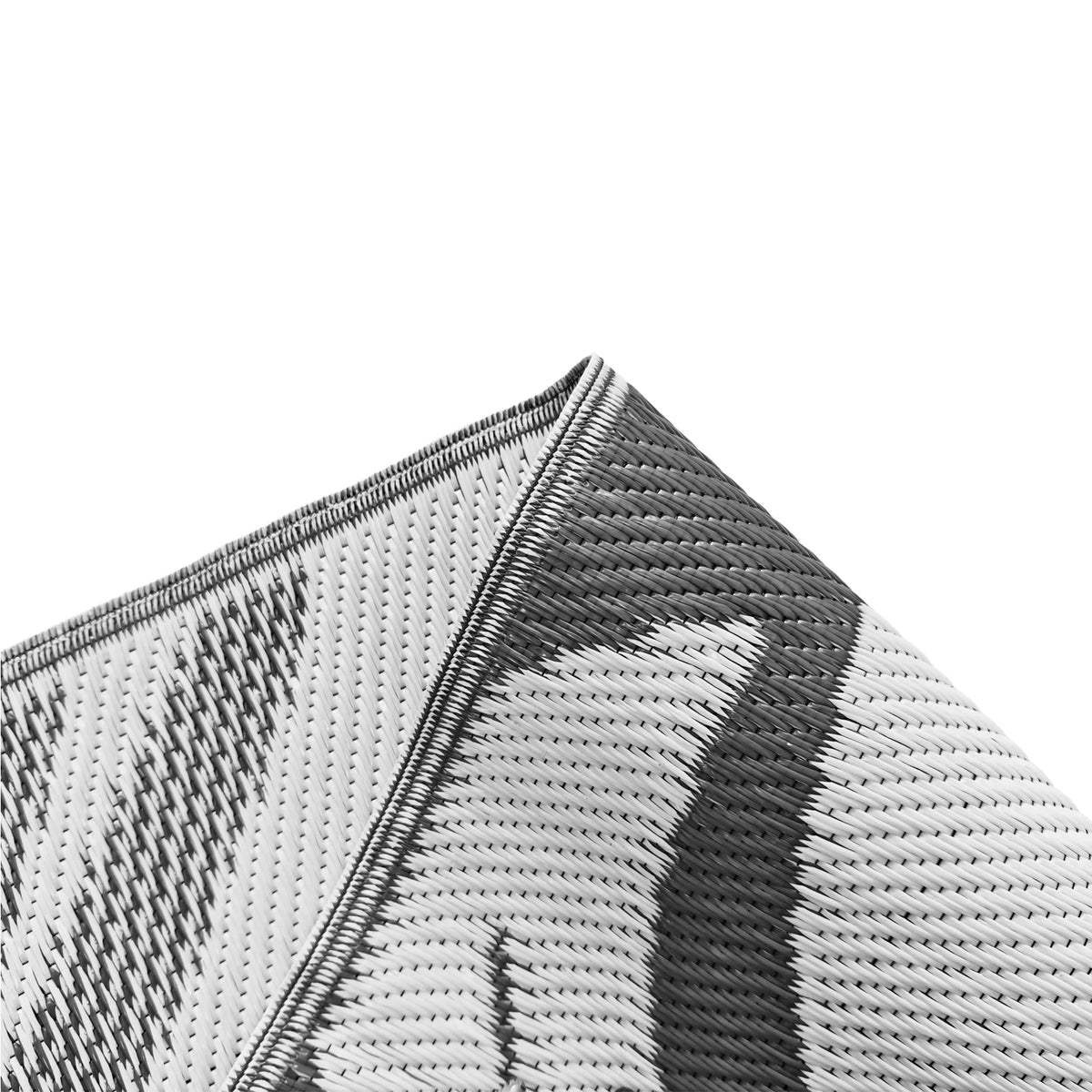 Double-Sided Outdoor Waterproof Reversible Mats Plastic Straw Patio Rugs PP Material Double Layer Woven Carpet Family Picnic Mat