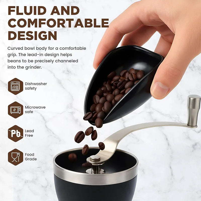 Coffee Beans Dosing Cup Trays Pottery Tea Separator Vessel Ceramic Measure Ware Espresso Bean Scoop Shovel Coffee Accessories 