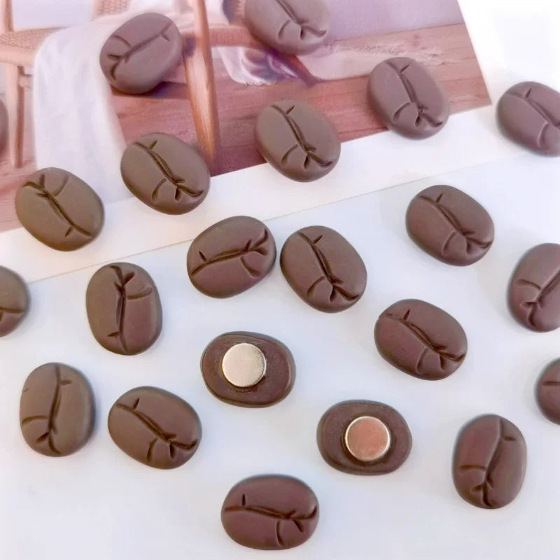 Coffee Fridge Magnets, Magnetic Thumbtacks for Whiteboard, Decorative Magnets Personalized Fridge Magnet Locker Cabinet