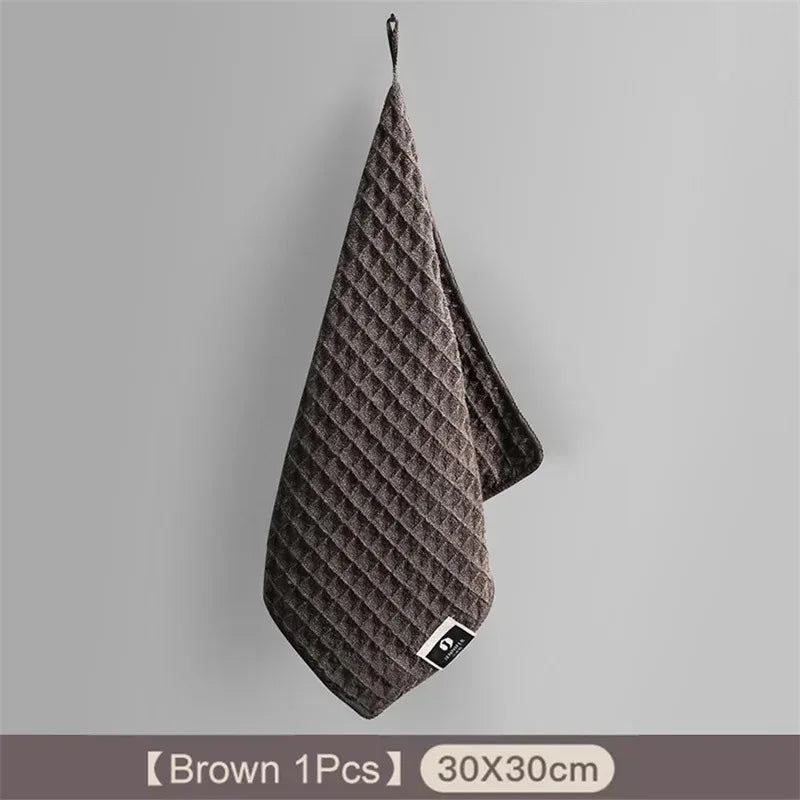 1/6Pcs Super Absorbent Microfiber Coffee Bar Towels Home Barista Cleaning Tool for Coffee Machine