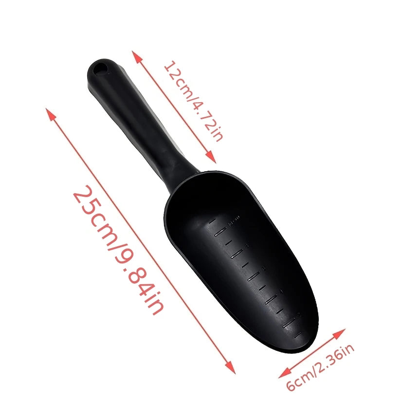 1PC Gardening shovel thickened plastic soil scoop succulent soil spoon balcony vegetable planting digging soil