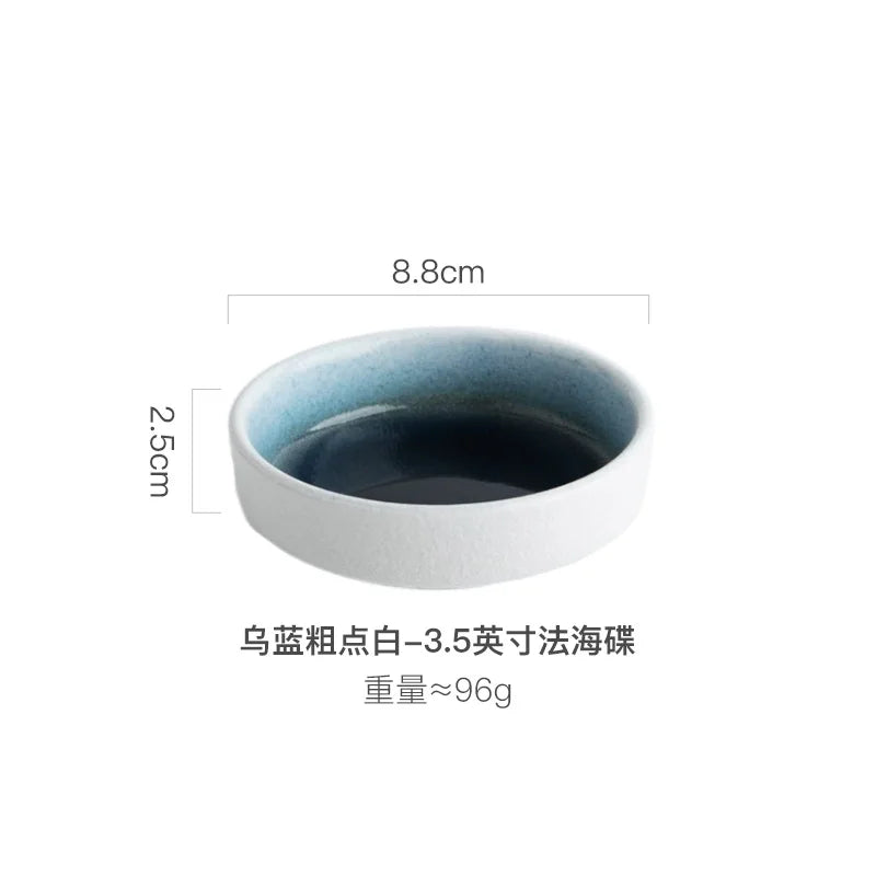 3.5-Inch Japanese Ceramic Small Round Plate
