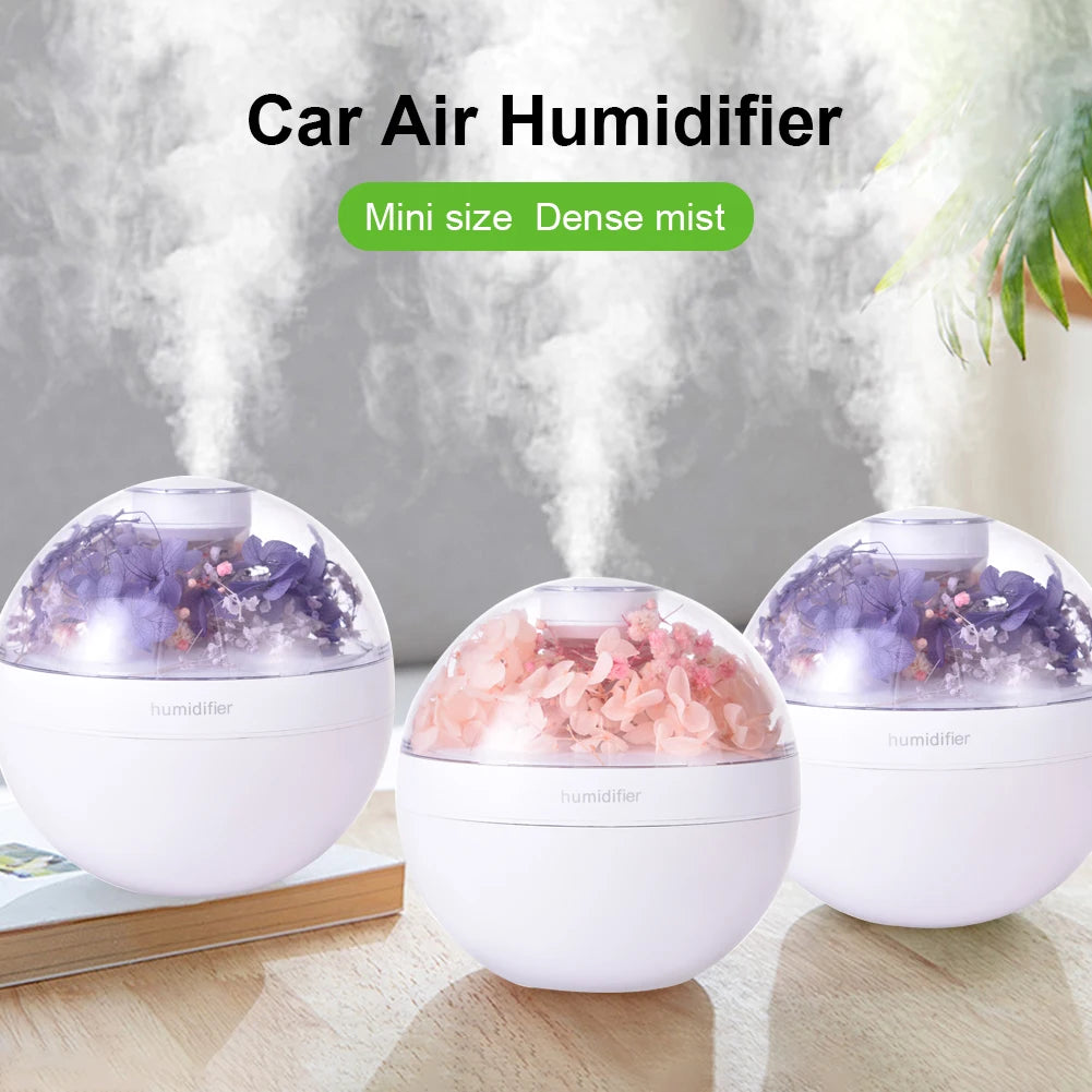 USB Ultrasonic Cool Mist Sprayer Essential Oil Fragrance 250ml Mini Home Wood Grain Air Humidifier Electric Air Aroma Diffuser