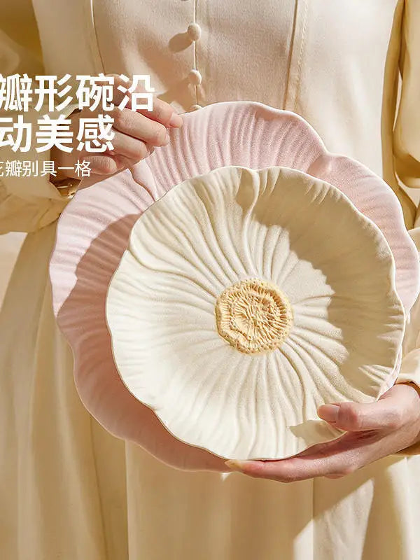 Delicate Ceramic Dessert & Snack Dish