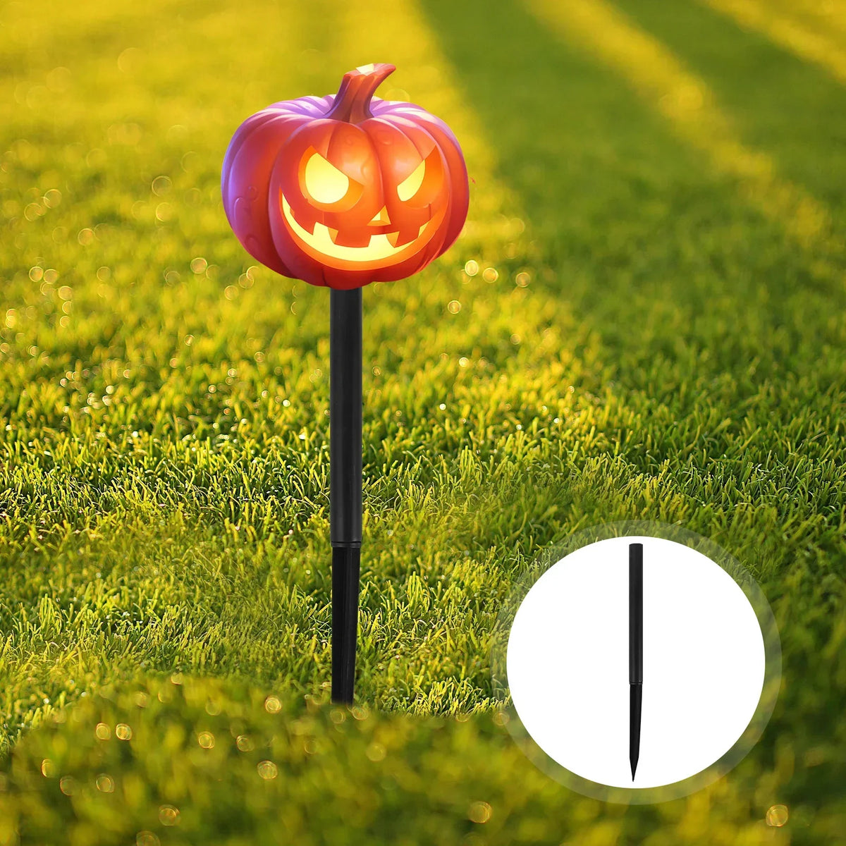 Light Stakes Ground Rod Replacement Spike Yard Stakes Solar Lights Outdoor Spikes Landscape Stake Pathway Marker Tent