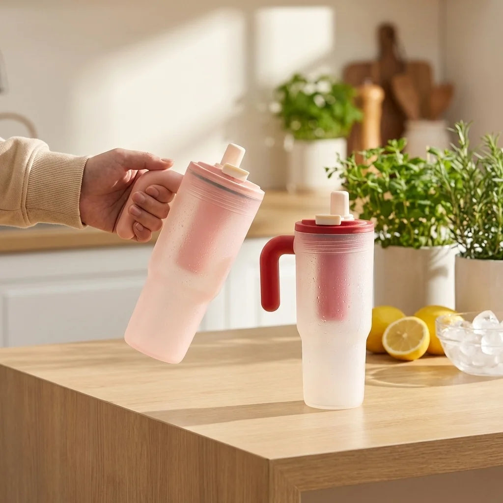 850ML Large Capacity Tumbler with Handle