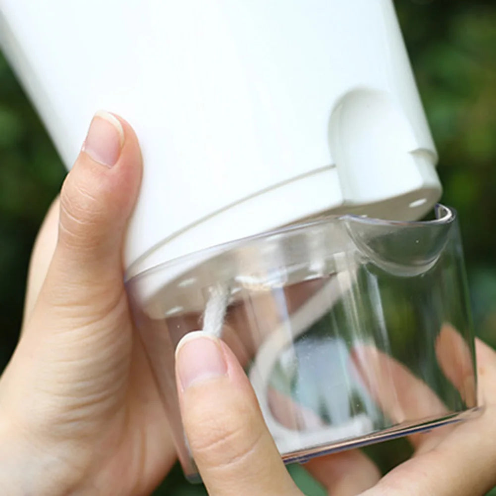 Transparent Self-Watering Plant Flower Pot Hexagonal Lazy Flowerpot Plastic Planters Home Garden Decoraction