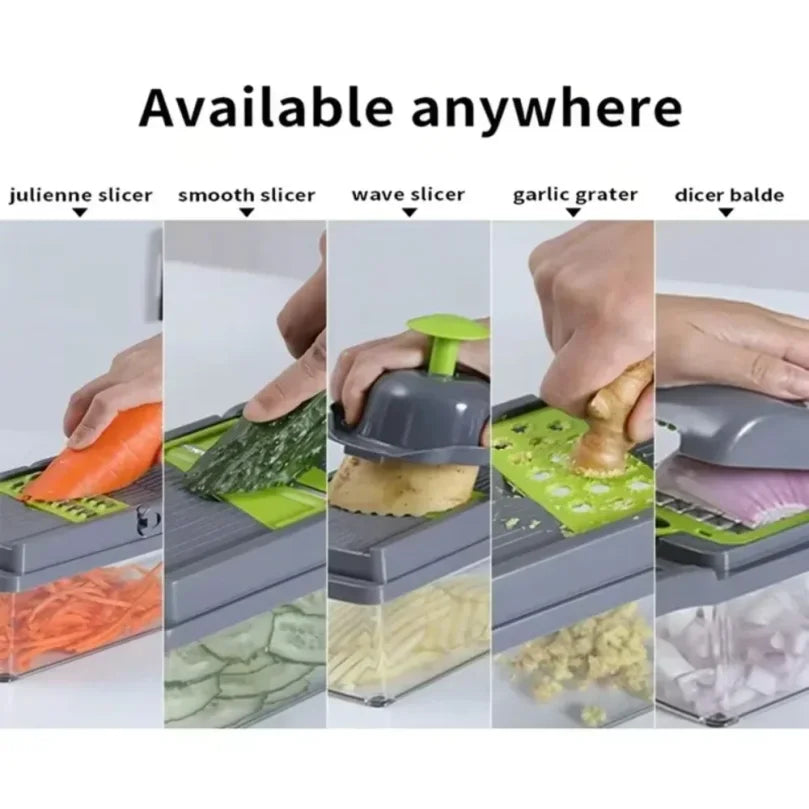 16-in-1 Multifunctional Vegetable Chopper