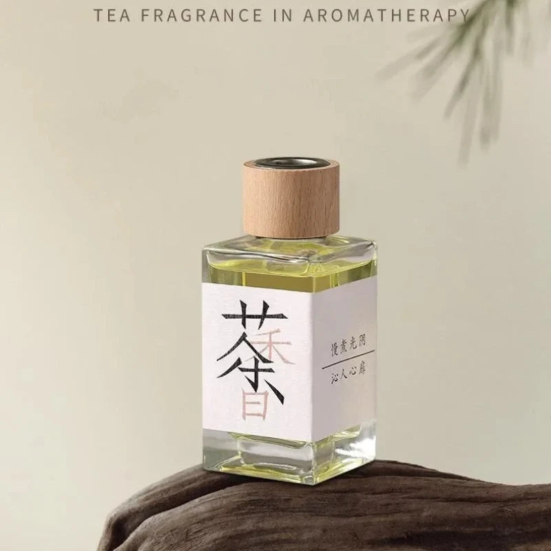 Tea Fragrance Fire-free Aromatherapy Indoor Long-lasting Wardrobe Fire-free Essential Oil Ornaments for Home