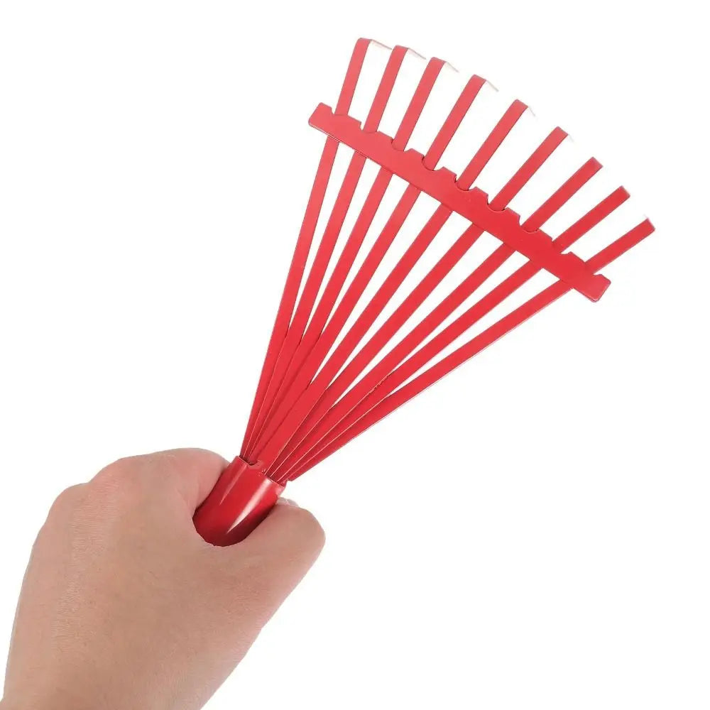 High-carbon Steel Rake Leaf Rake Fallen Leaves Rake Garden Lawn And Yard Metal Rake Farm equipment Tools