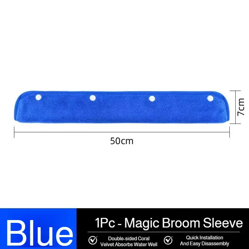 Silicone Scraper Broom Non-Stick Bristles Wiper Long Ergonomic Handle Squeegee Scrubber for Floor Toilet Bathroom Glass
