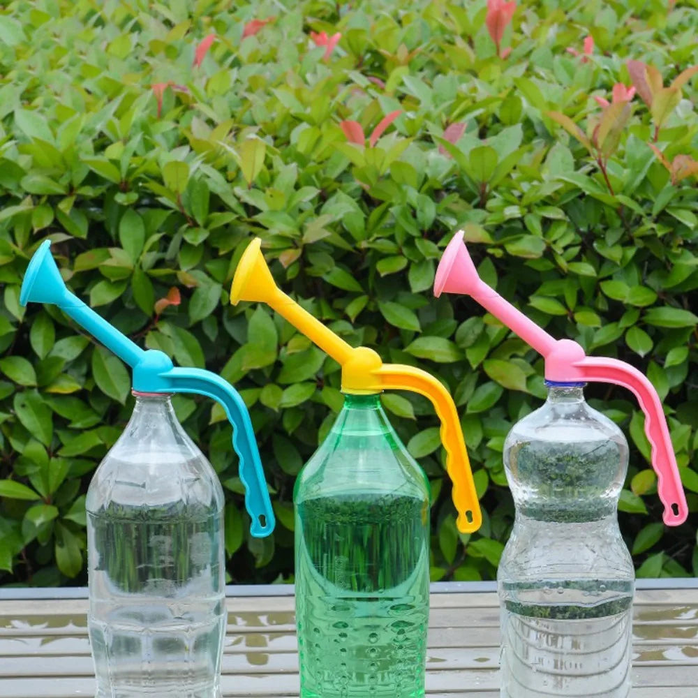 New Dual-purpose Long-spout Watering Can Handheld Flower Watering Device Garden Plant Horticultural Watering Beverage Bottles