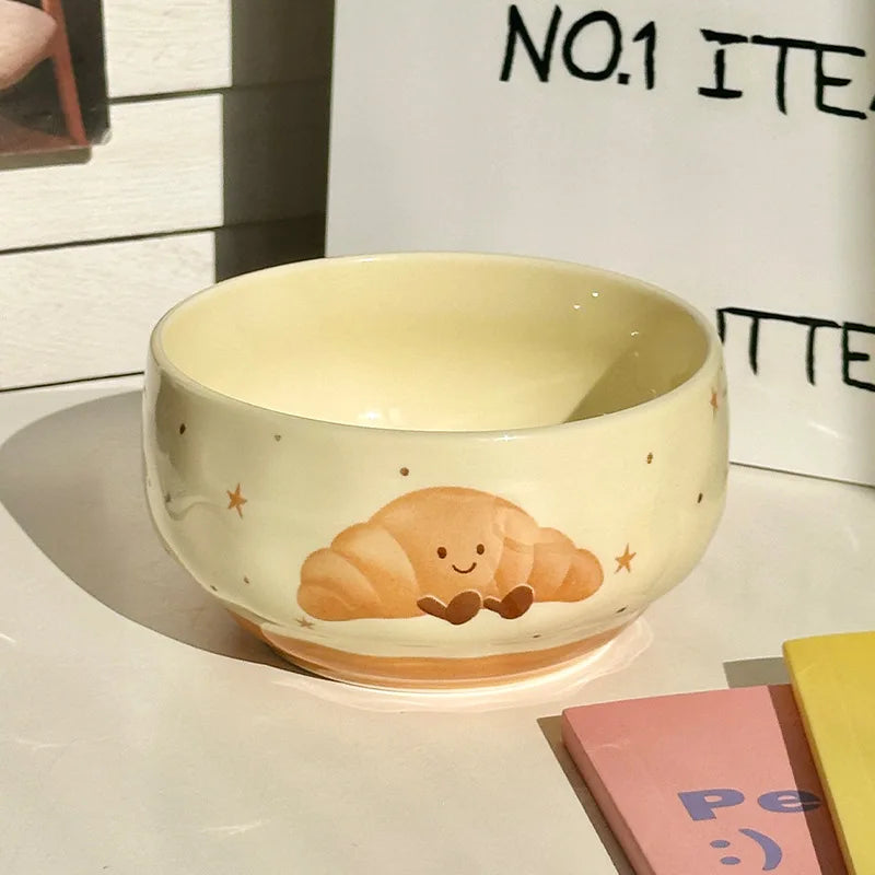 "Fruit Can Sing" Cute Ceramic Bowl