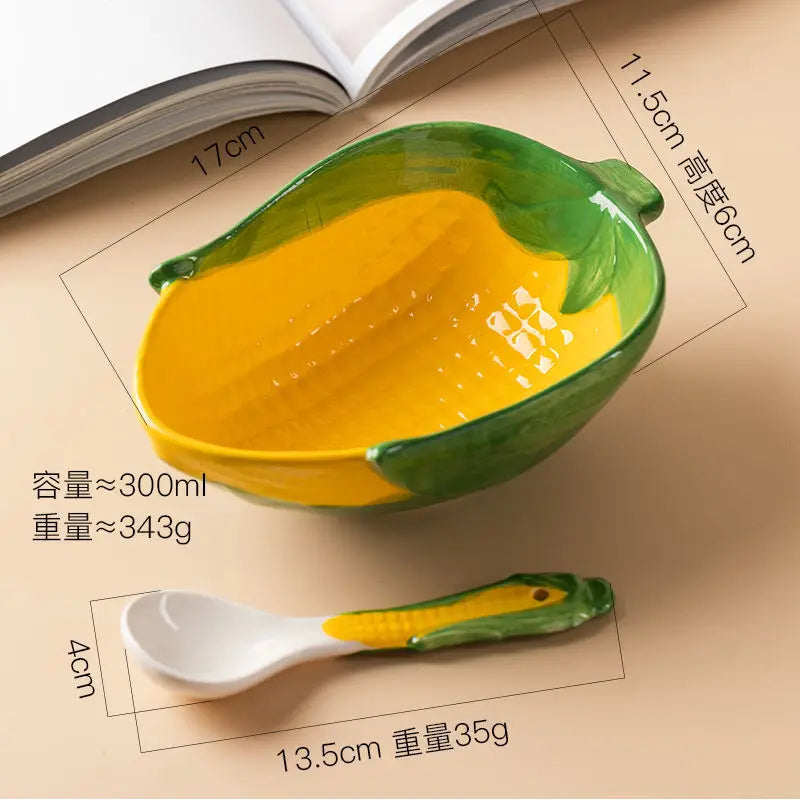 300ml Cute Strawberry Salad & Noodle Bowl