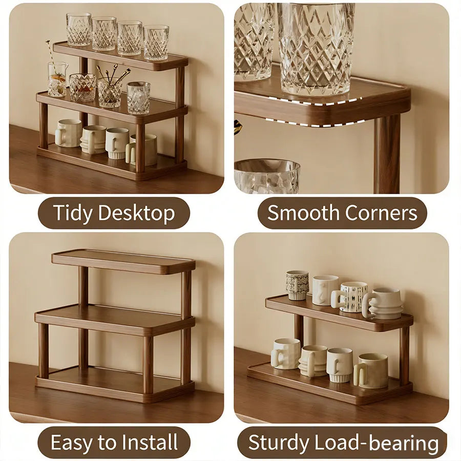 1pcs, Desktop Cup Storage Rack, Suitable for Living Room, Dining Room, Bar Counter, Coffee Corner, Dining Cabinet, Water Cup Hol