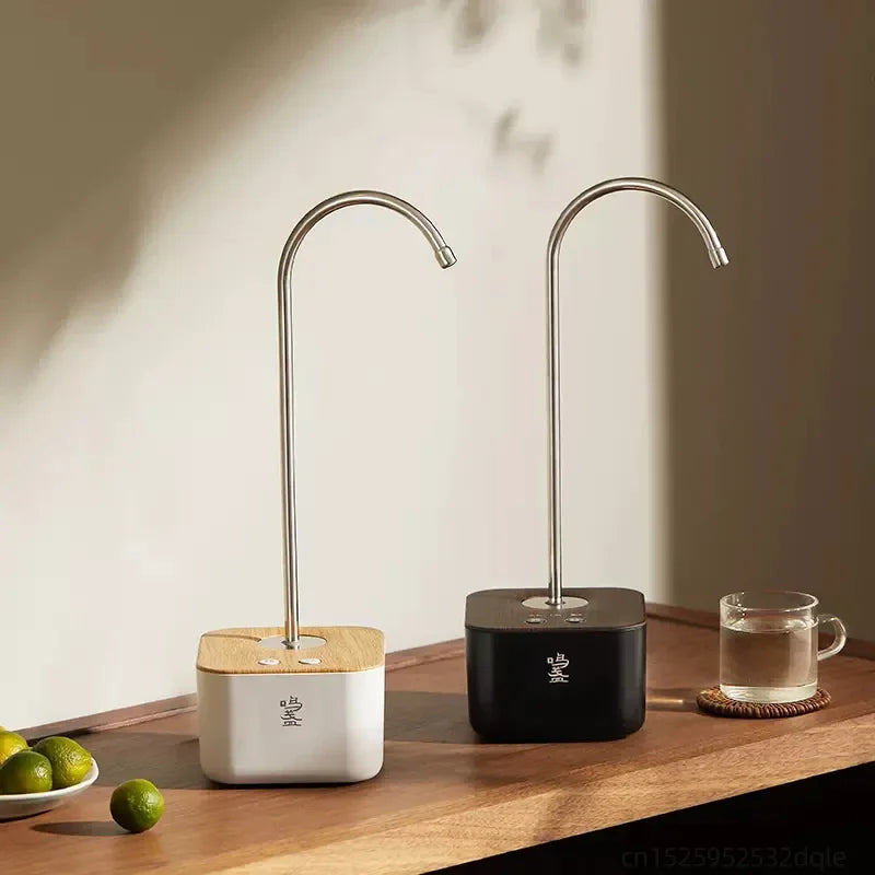 2000mAh Smart Water Dispenser Electric Pump Wireless Bucket Water Pressure Auto Drinking Water Bottle Switch Quantitative Water
