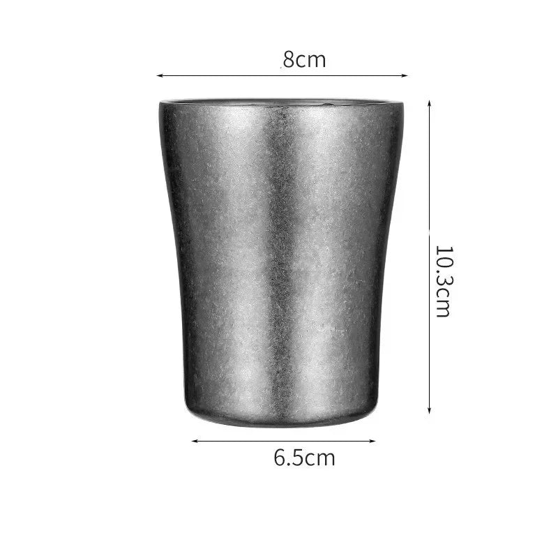 304 Stainless Steel Vintage Dessert Plate