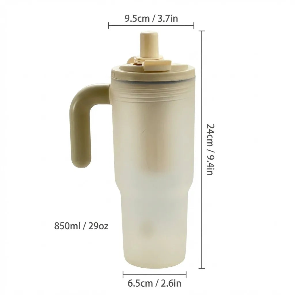 850ML Large Capacity Tumbler with Handle