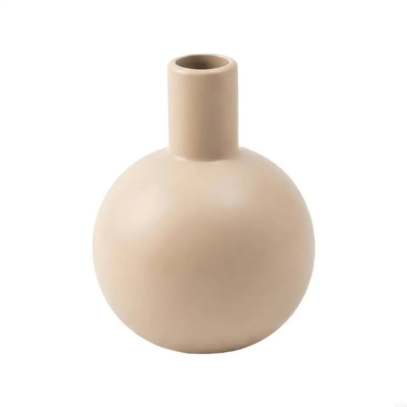 Rustic Ceramic Decorative Vase – Unique Farmhouse Flower Vase for Home & Office Décor