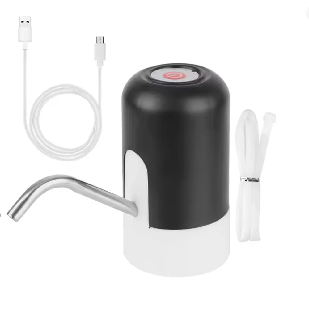 Usb Charge Portable Water Dispenser Electric Pump For 5 Gallon Bottle With Extension Hose Barreled Tools