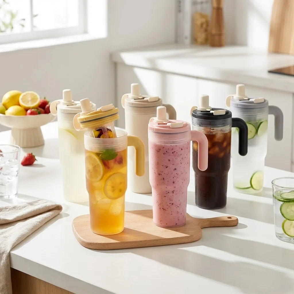 850ML Large Capacity Tumbler with Handle