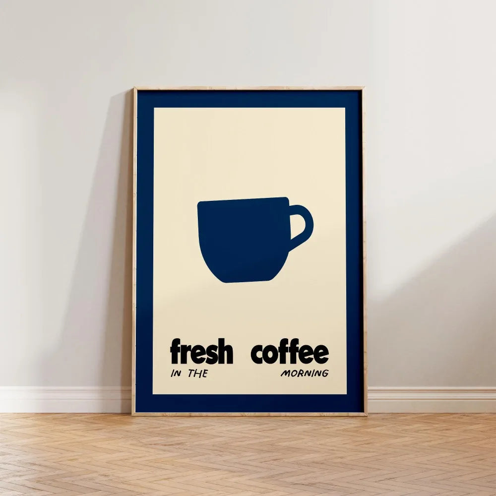 Frameless,Coffee Poster,Espresso Printing,Fashion Kitchen Decor,Coffee Bar Decor,Retro Coffee Wall Art,Kitchen Wall Printable
