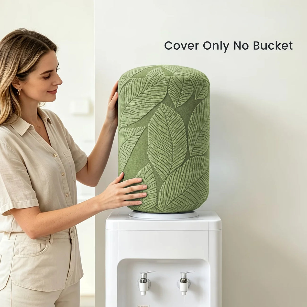 1PC High Stretchy Elastic Water Dispenser Cover Reusable Upper Opening Bucket Sleeve Universal Dustproof Barrel Dust Cover
